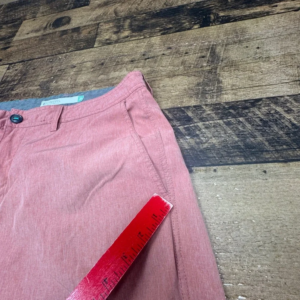 Linksoul Golf Shorts‎ Flat Front Hybrid Casual Walk Shorts Size 38